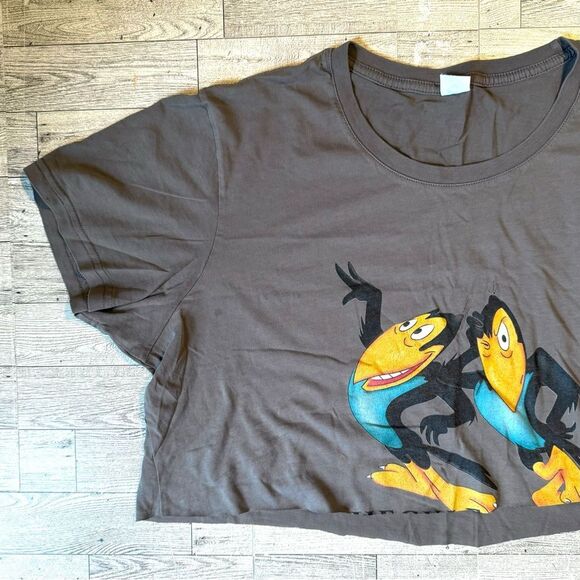 Heckle and Jeckle, Vintage, Cropped Short Sleeve Tee, OSFM - Picture 7 of 16